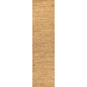 Griffin Rustic Farmhouse Woven Jute Solid Area Rug